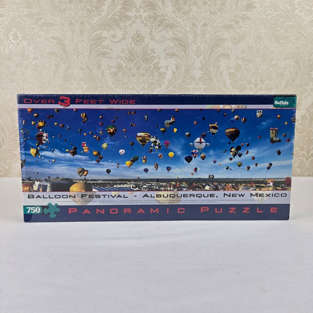 Buffalo Games Balloon Festival Albuquerque New Mexico 750 Piece Jigsaw Puzzle